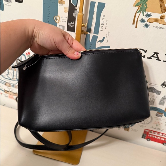 Kate Spade Black Leather Crossbody Bag - Picture 2 of 4